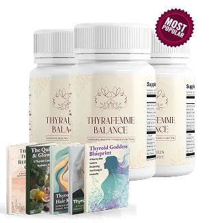 Thyrafemme Balance Silver Pack, 3 bottles with 5 free ebooks